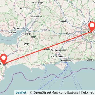 7pm uk to cst|exeter to london train.